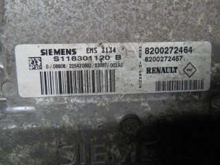Блок управления двигателем, ориг. номер 8200272464, Renault Scenic 1999-2003