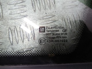 Стекло кузовное боковое правое, Opel Zafira A 1999-2003