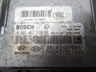 Блок управления двигателем, Hyundai Santa Fe 2 2005-2010
