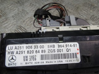 Блок управления печки/климат-контро, Mercedes ML W164 2008-2011