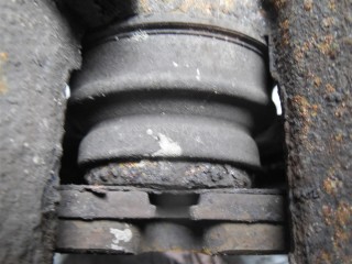 Суппорт задний левый, Mercedes ML W164 2008-2011