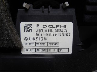 Фонарь салона (плафон), Mercedes ML W164 2008-2011