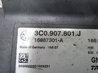 Блок ручника (стояночного тормоза), ориг. номер 3S0907801, Volkswagen Passat B6 2005-2010