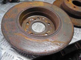 Диск тормозной задний, Mercedes C W203 2000-2004