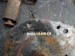Механизм подъема запаски, ориг. номер KTI000017, 5H221A486BA, Land-Rover Range Rover Sport 2009-2013