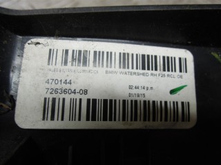 Накладка под фонарь левый, ориг. номер 7263604, BMW X3 F25 2014-2017
