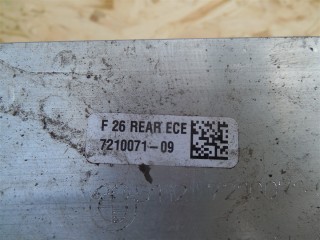 Усилитель бампера заднего, ориг. номер 7210071, BMW X3 F25 2014-2017