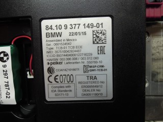 Блок Bluetooth, ориг. номер 8410937714901, BMW X3 F25 2014-2017