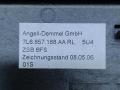 7L6858969A, 7L6857188AA декоративная накладка торпедо Volkswagen Touareg 1 поколение [рестайлинг] 2007г. - фото №4