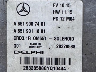 блок управления двигателем, ориг. номер A6519007401, A6519011801, Mercedes-Benz C W204 [рестайлинг] 2011-2015