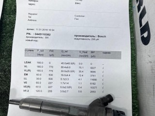 Форсунка, ориг. номер 7810702, 13537810702, 0445110382, BMW 3 E92/E93 рест