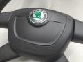 Руль Skoda Octavia A5 рест 2011г. - фото №2