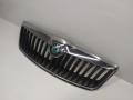 1Z0853651C Решетка радиатора Skoda Octavia A5 рест 2011г. - фото №2