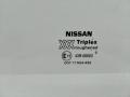 Стекло двери задней левой Nissan Primera P11 1998г. - фото №2