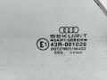 Стекло кузовное боковое левое Audi 80(B4) 1996г. - фото №2