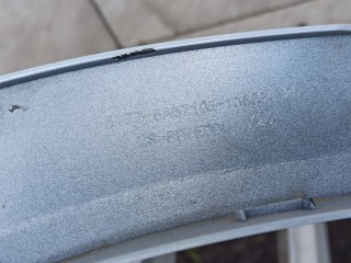 накладка колесной арки передняя левая, ориг. номер 5A571C5, 5A571C3, BMW X6 G06 [рестайлинг] 2023-2026