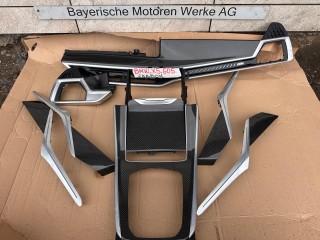 комплект декоративных накладок салона BMW X5 G05 [рестайлинг] 2023-2026, левый руль