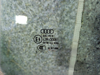 стекло двери задней левой, Audi A6 C6 2004-2008