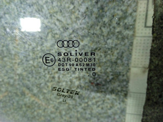 стекло двери задней левой, Audi A6 C5 1997-2001