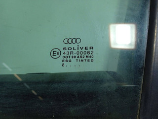 стекло двери передней левой, Audi A6 C5 1997-2001