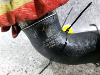 патрубок интеркулера, ориг. номер A2035281482, Mercedes-Benz C W203 [рестайлинг] 2004-2008