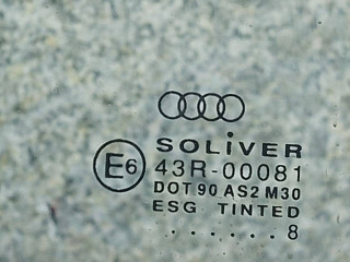 стекло двери задней правой, Audi A6 C5 1997-2001