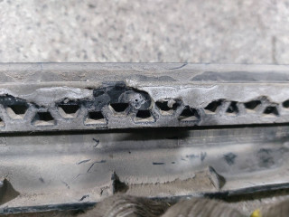молдинг двери задней левой, Volkswagen Passat B6 2005-2010