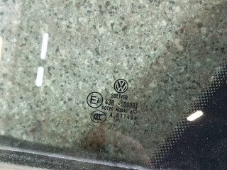стекло двери задней левой, Volkswagen Passat B6 2005-2010