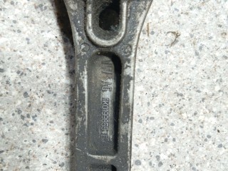 подушка крепления двигателя задняя, ориг. номер 1K0199855B, Volkswagen Scirocco 3 поколение [рестайлинг] 2014-2017