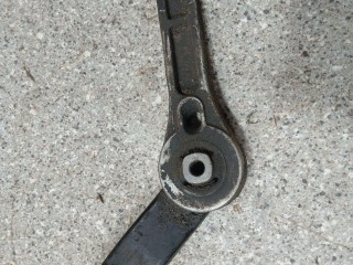подушка крепления двигателя задняя, ориг. номер 1K0199855B, Volkswagen Scirocco 3 поколение [рестайлинг] 2014-2017