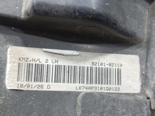 фара левая, ориг. номер 92101-0Z110, Kia Sportage 2 поколение [рестайлинг] 2008-2010