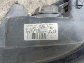 фара левая, ориг. номер 9654670980, 89035114, Peugeot 607 1 поколение [рестайлинг] 2004-2010