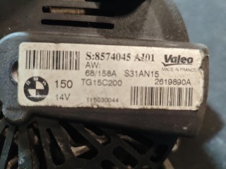 генератор, ориг. номер 8574045, Toyota Verso 1 поколение R20 [рестайлинг] 2009-2012