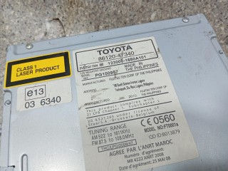 магнитола, ориг. номер 86120-47340, Toyota Prius 3 поколение XW30 2009-2012