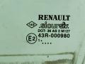 стекло двери передней левой Renault Megane 1 поколение [рестайлинг] - фото №6