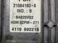 84820V02, 9644674580, 9650132880, 215841806, 4119692218 блок управления двигателем Citroen Xsara Picasso 1 поколение 2004г. - фото №8