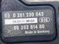 9639381480, 0261230043 датчик абсолютного давления Peugeot 206 1 поколение [рестайлинг] - фото №6