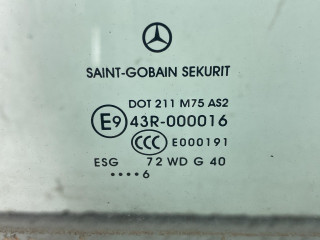 стекло двери передней правой, Mercedes-Benz Vito W639 2003-2010