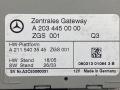 A2034450000, A2115403545 блок управления бесключевым доступом Mercedes-Benz Vito W639 2006г. - фото №7