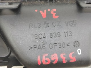 ручка внутренняя двери задней левой, ориг. номер 3C4839113, Volkswagen Passat B6 2005-2010