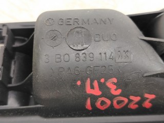 ручка внутренняя двери задней правой, ориг. номер 3B0839114AK, Volkswagen Passat B5 1996-2001