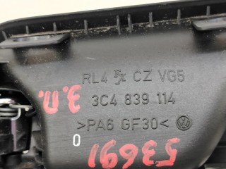 ручка внутренняя двери задней правой, ориг. номер 3C4839114, Volkswagen Passat B6 2005-2010