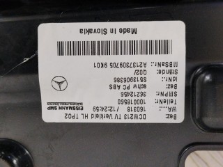 обшивка двери задней левой, ориг. номер A2137309705, Mercedes-Benz E W213 2016-2021