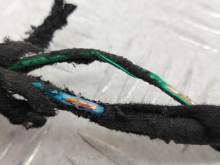 проводка двери задней левой, ориг. номер 916502B010, Hyundai Santa Fe 2 поколение 2005-2010