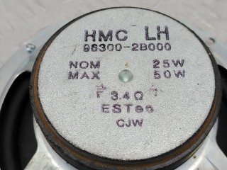 динамик двери задней левой, ориг. номер 963002B000, Hyundai Santa Fe 2 поколение 2005-2010