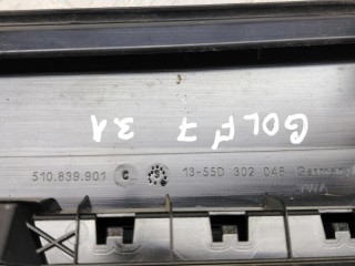 наружная декоративная накладка двери задней левой, ориг. номер 510839901, Volkswagen Golf 7 поколение [рестайлинг] 2017-2019