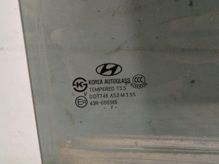 стекло двери задней правой, Hyundai Santa Fe 2 поколение 2005-2010