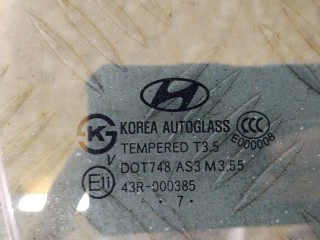 стекло двери задней правой, Hyundai Santa Fe 2 поколение 2005-2010