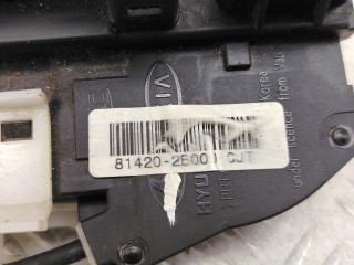 замок двери задней правой, ориг. номер 814202B000, Hyundai Santa Fe 2 поколение 2005-2010