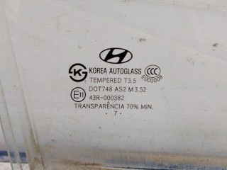 стекло двери передней правой, Hyundai Santa Fe 2 поколение 2005-2010
